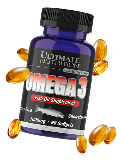 Omega 3 Ultimate Nutrition - 90 cápsulas