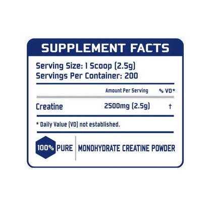 Creatina Supreme Micronizada Monohidratada 500 g