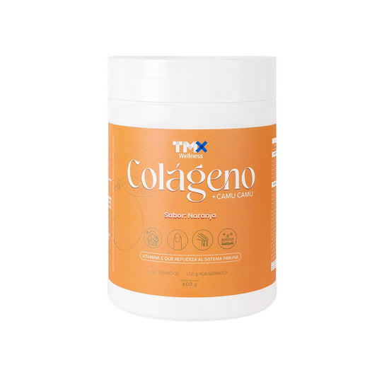 Colágeno + Camu Camu Sabor Naranja 600 g