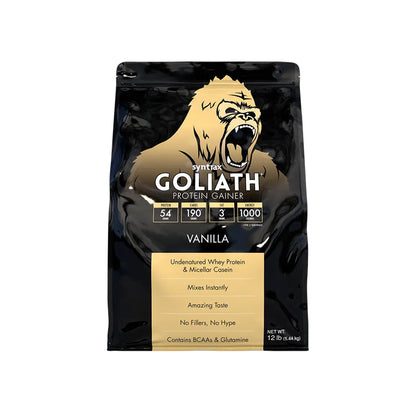 Goliath Mass Gainer 12 LB - SYNTRAX