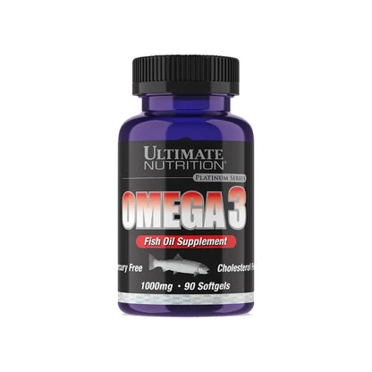 Omega 3 Ultimate Nutrition - 90 cápsulas