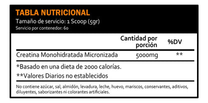 Creatina Micronizada Monohidratada - Dragon Pharma
