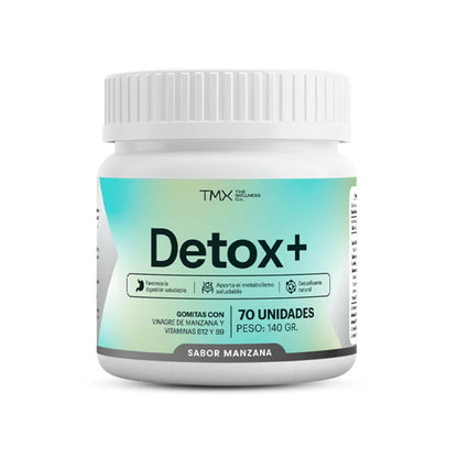 Detox+ 70 Servicios Sabor Manzana - TMX Wellness