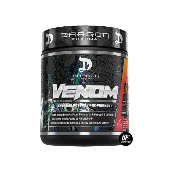 Pre Entreno Venom Dragon Pharma 40 Serv