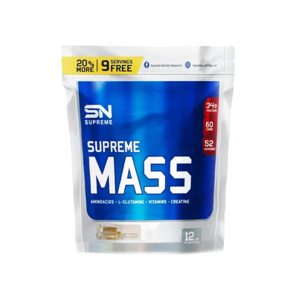 Supreme Mass 12 lb - Supreme Nutrition - Image 2