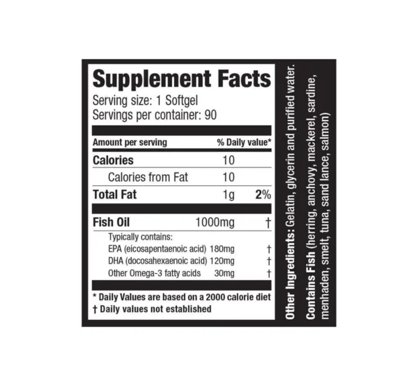 Omega 3 Ultimate Nutrition - 90 cápsulas - Image 2