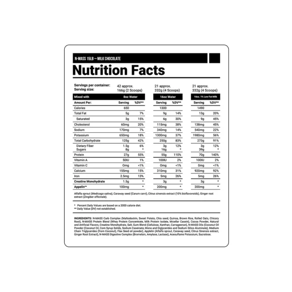 N-Mass 15 Lb -  ANS Performance - Image 3