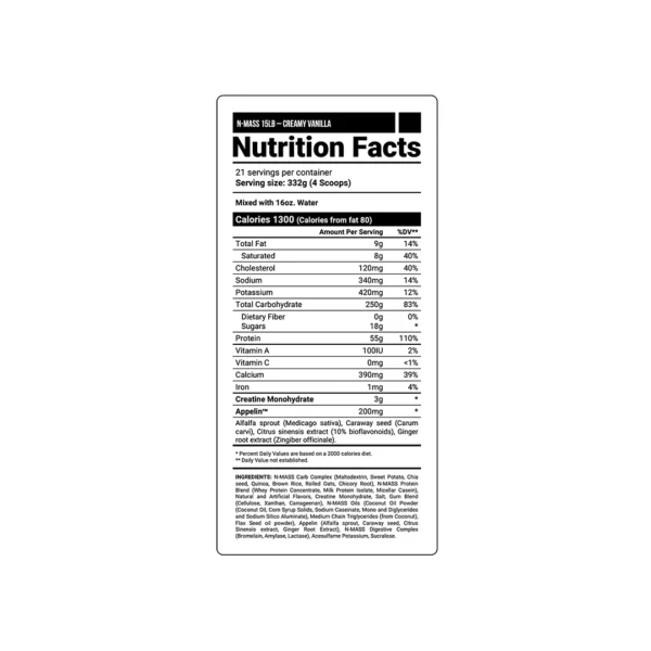 N-Mass 15 Lb -  ANS Performance - Image 4